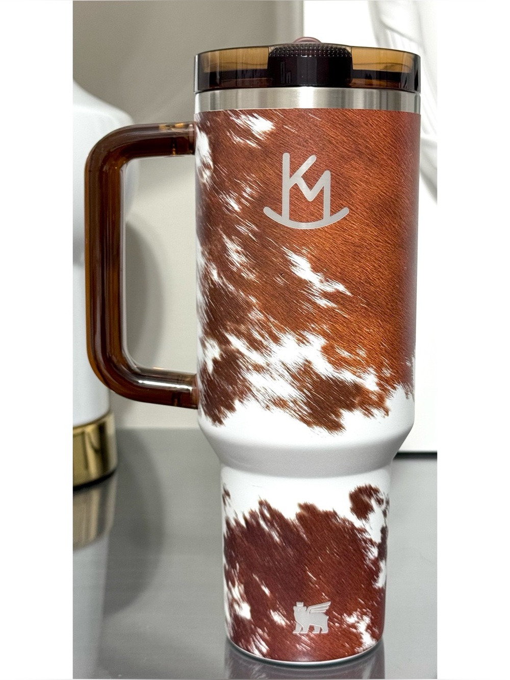 STANLEY X KACEY MUSGRAVES 40OZ QUENCHER PROTOUR FLIP STRAW TUMBLER, RODEO - Picture 4 of 7